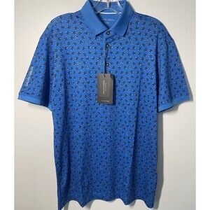 Galvin Green Murphy Ventil8+ Golf Polo Short Sleeve Shirt Men’s M Blue